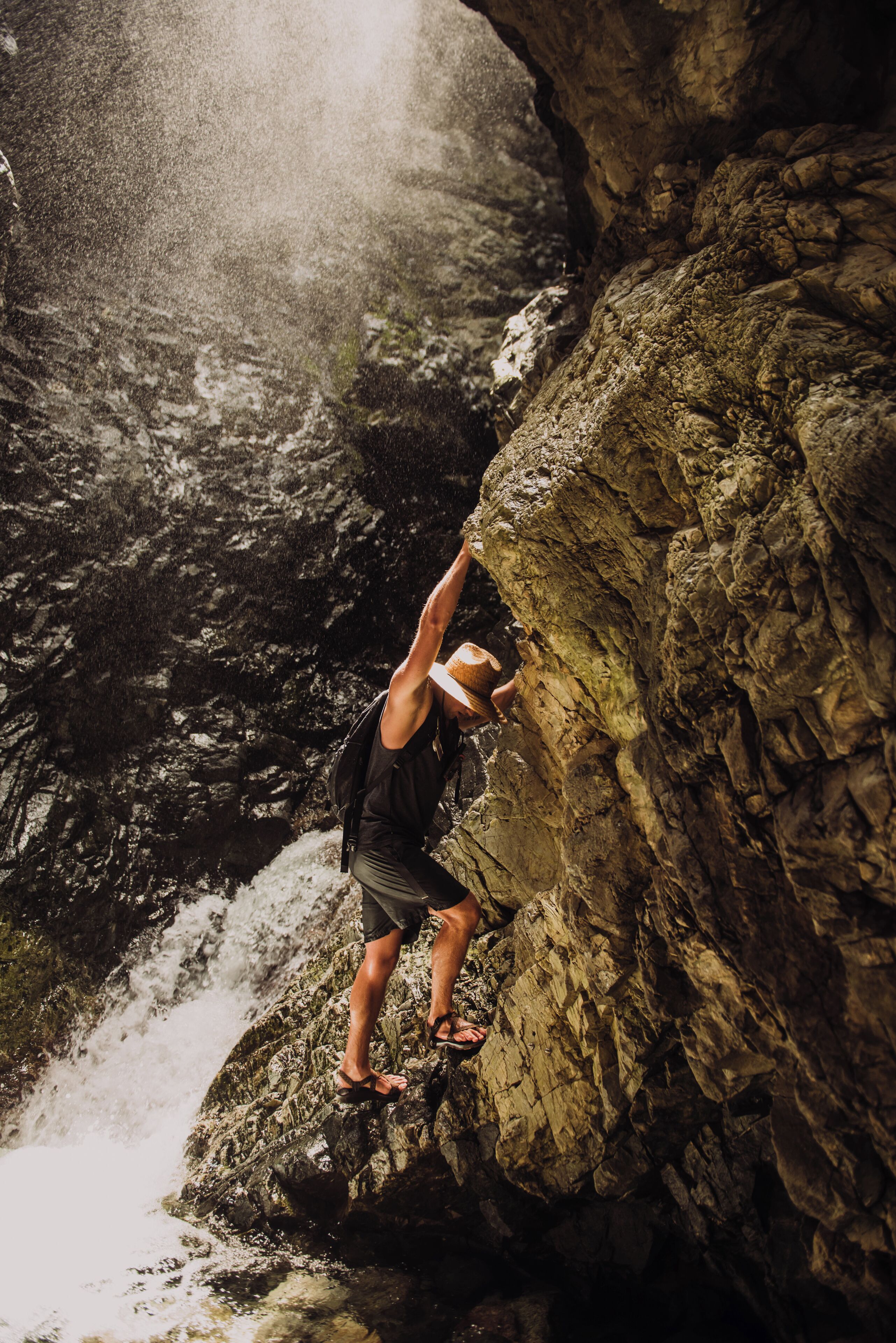 Many people know about the Great Sand Dunes National Park being an incredible Colorado location. However, not everyone knows about a unique little location just off the beaten path to the dunes. This is Zapata falls. It takes a rocky road and short hike to get to, but it is well worth the effort. Make sure to be ready to hike through the ice cold river. And if you are feeling extra adventurous, you can get an even cooler perspective by carefully climbing up underneath the waterfall like my friends and I did. #adventure #waterfall #climbing