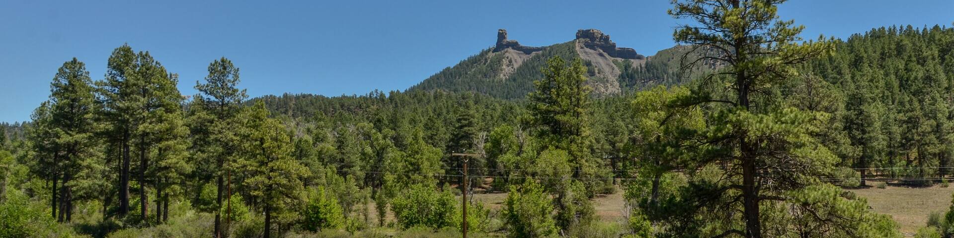 Chimney Rock National Monument in Southern Ute Reservation (Archuleta county, Colorado)