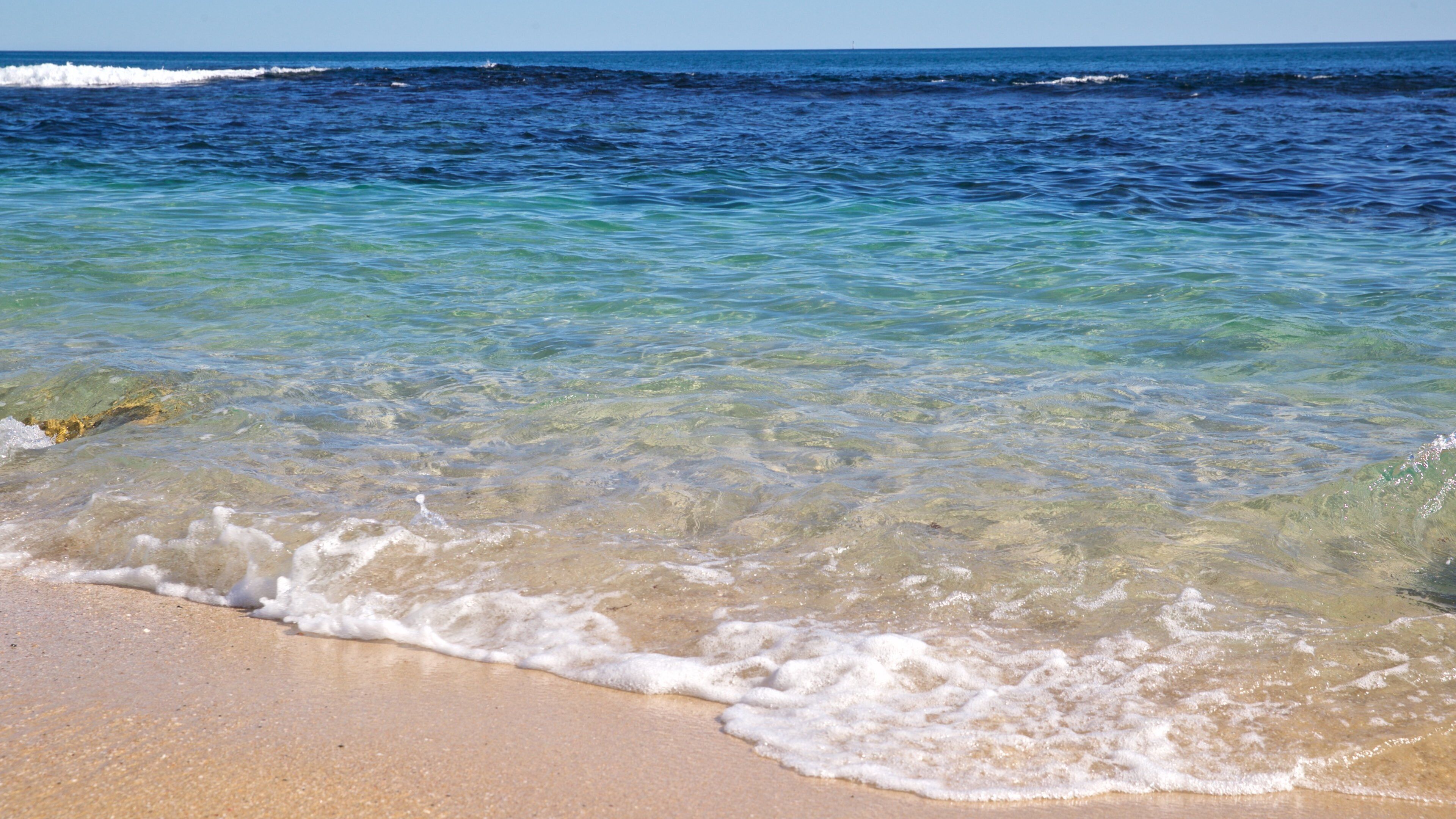 Trigg Beach featuring general coastal views and a beach