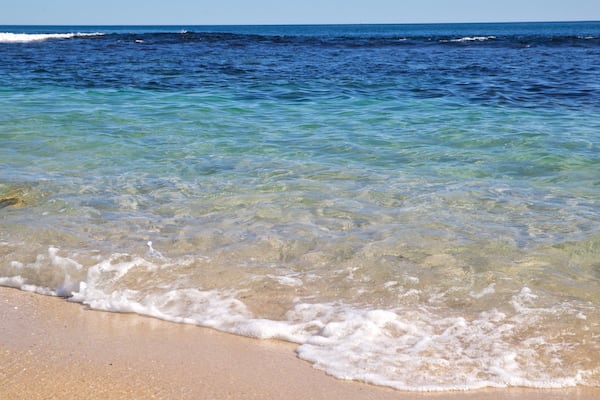 Trigg Beach featuring general coastal views and a beach
