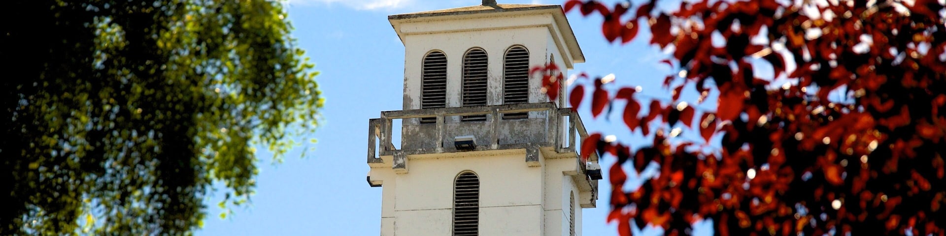 Catedral de Villarrica showing a church or cathedral