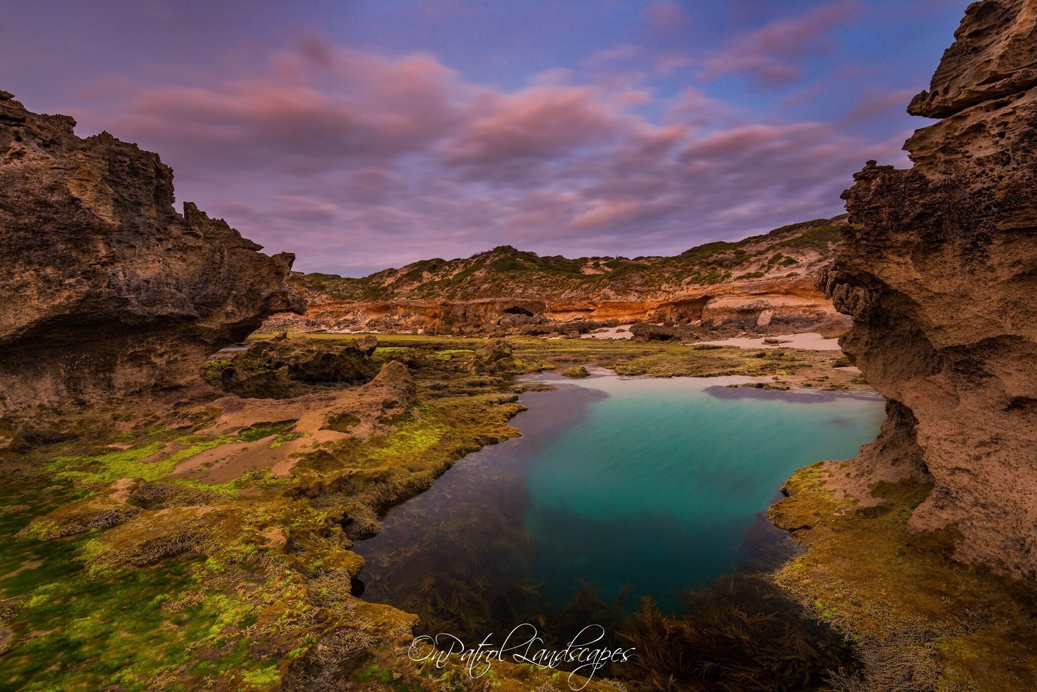 A popular spot during the warm summer months, but not so much on the cooler evenings - the blue from this Rockpool really shows just after the sun has set 👍

#BVSBlue Photos Contest 