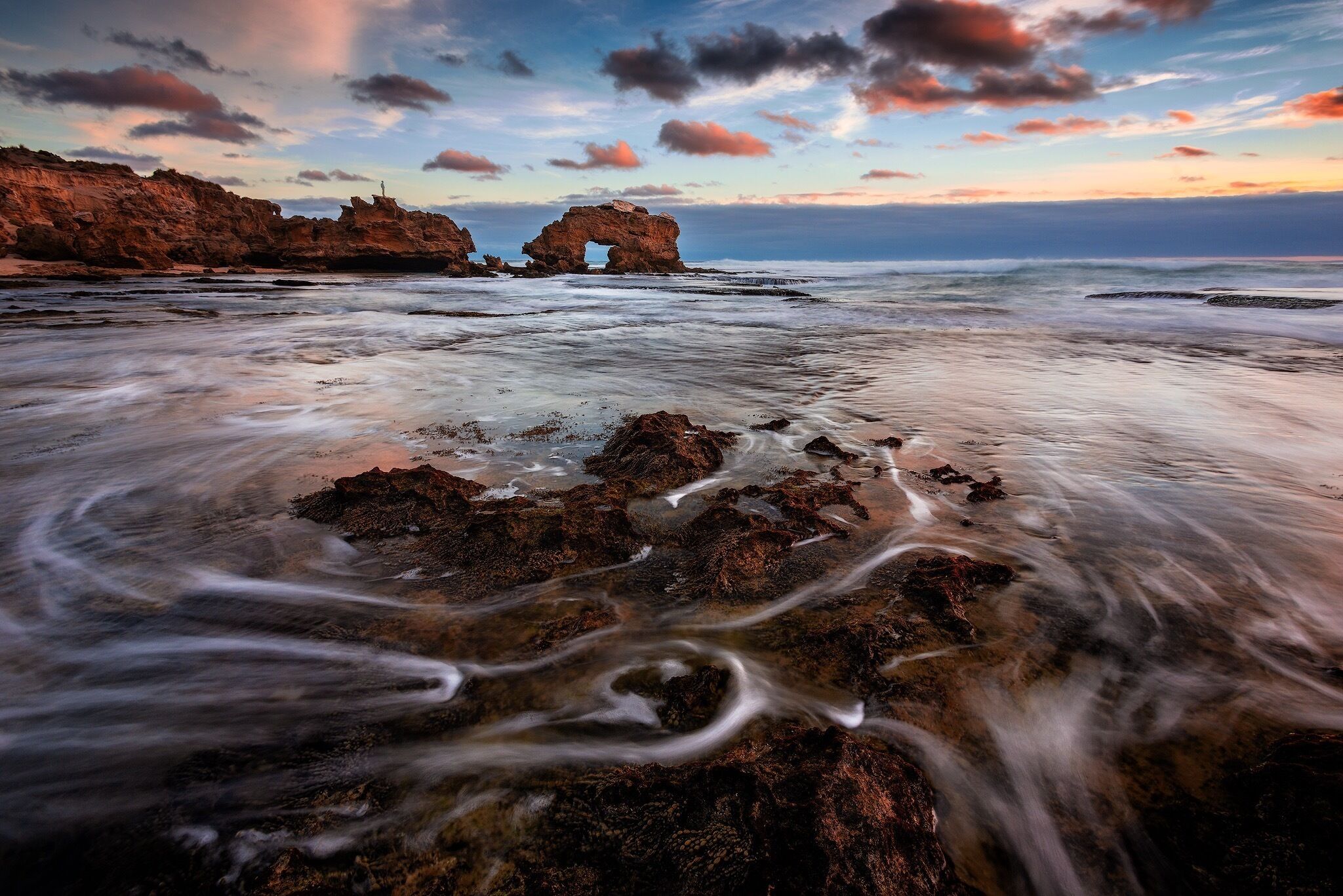I captured this image from Keyhole Rock in Mornington Peninsula yesterday. I hope you like it.

Camera settings: Nikon D800 @17mm, ISO 100, F/9, 2.3s

Filters: NiSi - Enhance Lanscape CPL, ND64 (6 Stop).

More details about my work:

Instagram: https://www.instagram.com/aleksandar_trpkovski/
Facebook: https://www.facebook.com/AlexTrpkovski/
Website: www.AleksTrpkovski.com