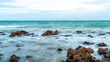 Rayong beach in thailand