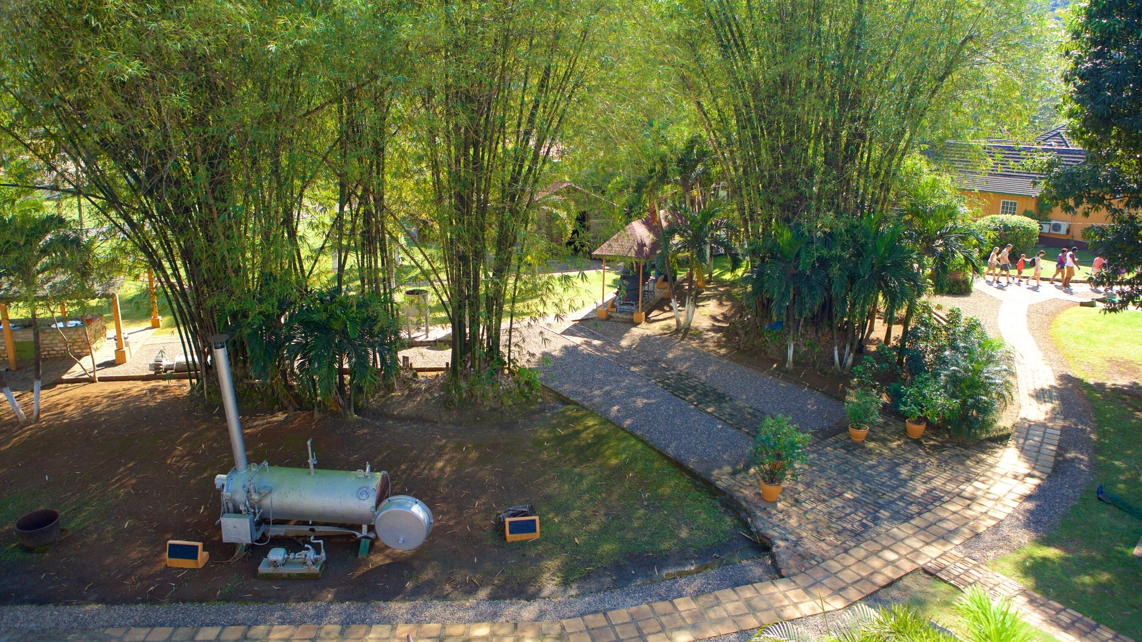 Hacienda Appleton que incluye un jardín