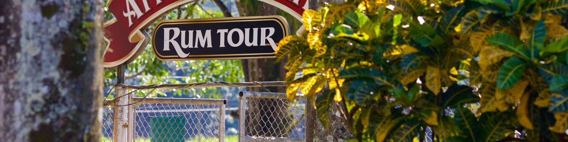 Appleton Estate showing signage