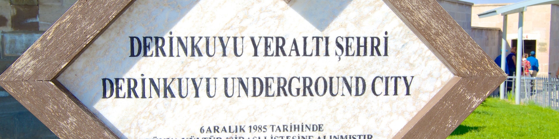 Cidade Subterrânea de Derinkuyu caracterizando sinalização