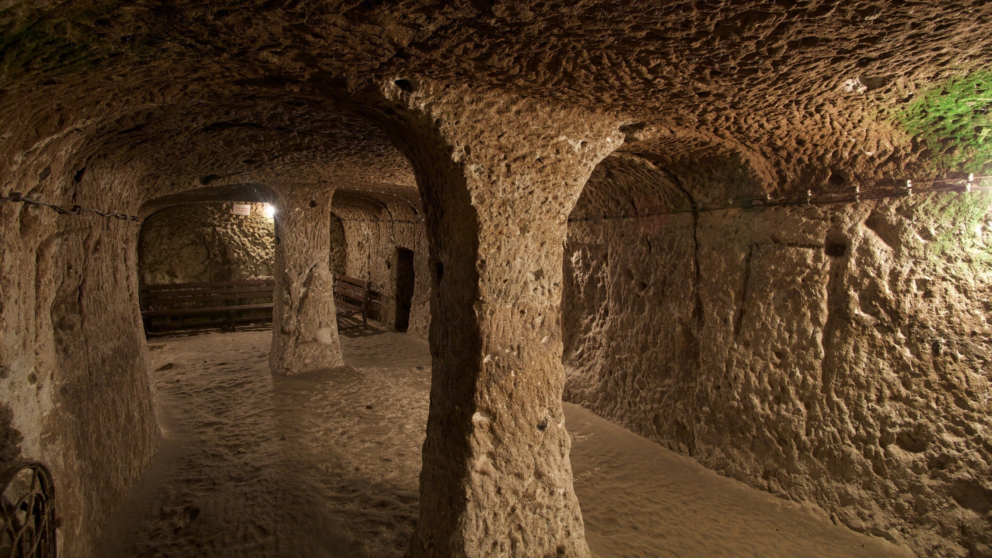 Derinkuyu Underground City which includes heritage architecture