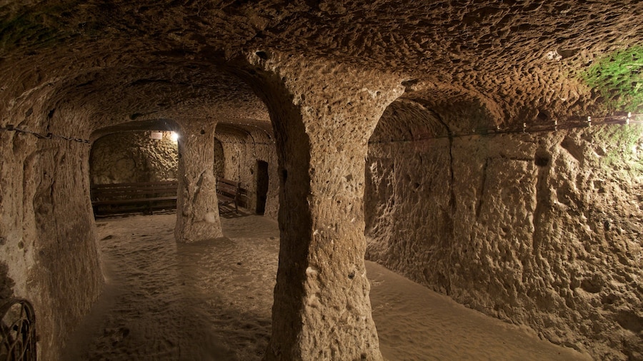 Derinkuyu Underground City which includes heritage architecture