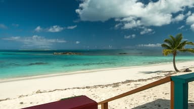 Verandah with view, Exuma, Bahamas