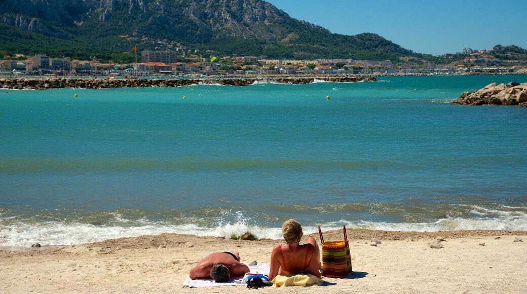 ボレリー ビーチ どの含み 砂浜 と 海岸線の眺め 及び カップル