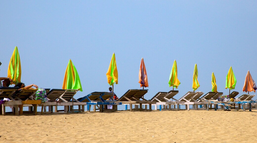 Plage de Kalacha montrant plage de sable