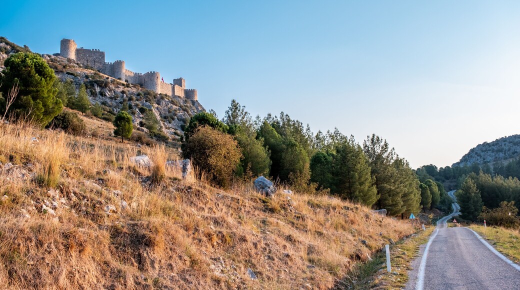Medieval castle in Ceyhan Town, Adana, Turkey. Name of this fortress is Snake Castle but known as " Yilankale " in Turkish