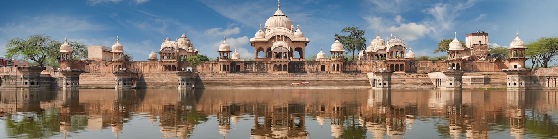 Kusum Sarovar in Mathura Uttar-Pradesh, India.