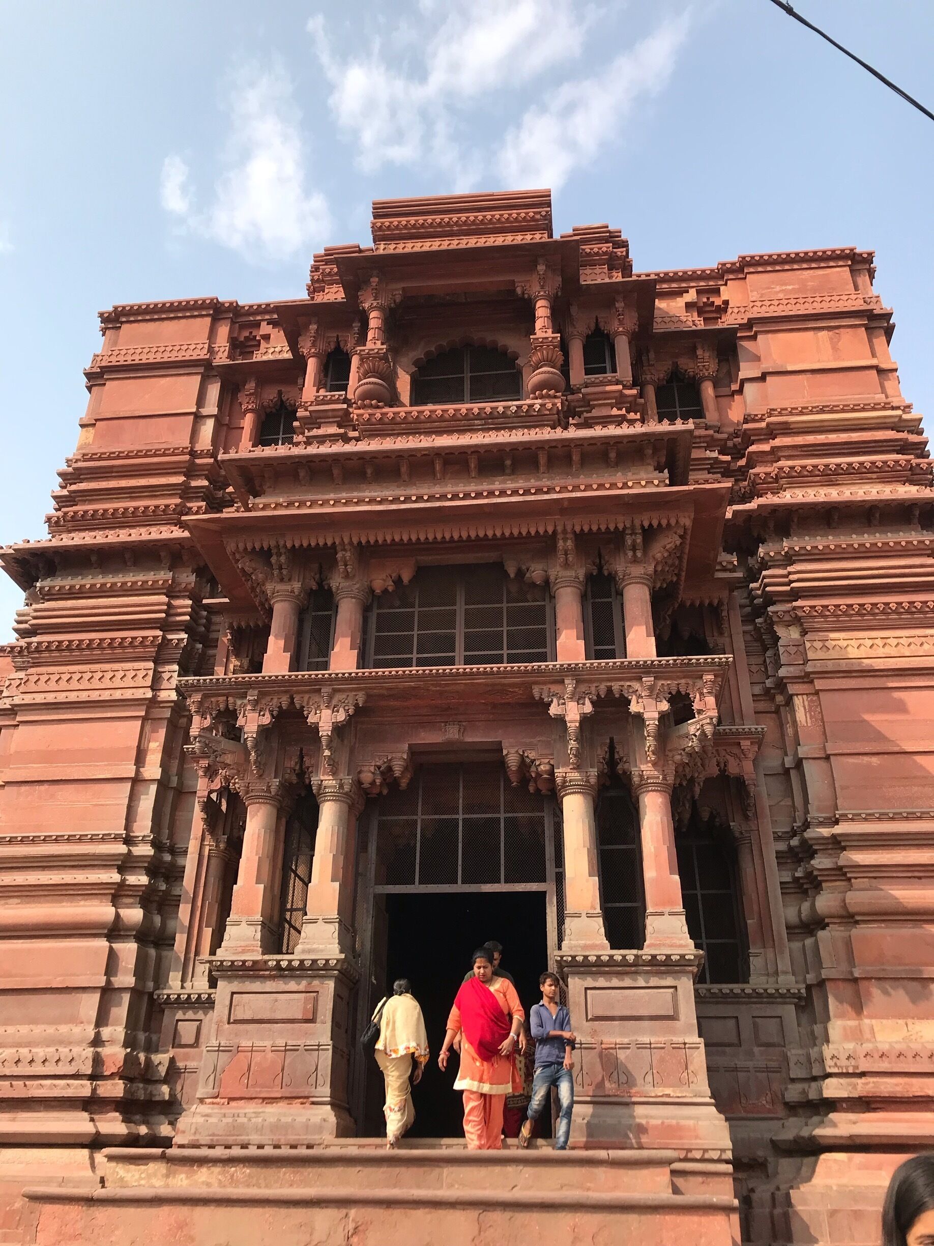 Ancient temple of lord Krishna at Vrindavan