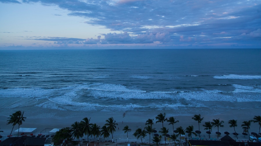Praia dos Milionários beach in Ilheus, Brazil