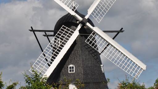 Windmühle bei Sakskobing, Dänemark