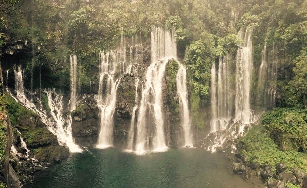Beautiful region of Reunion Island