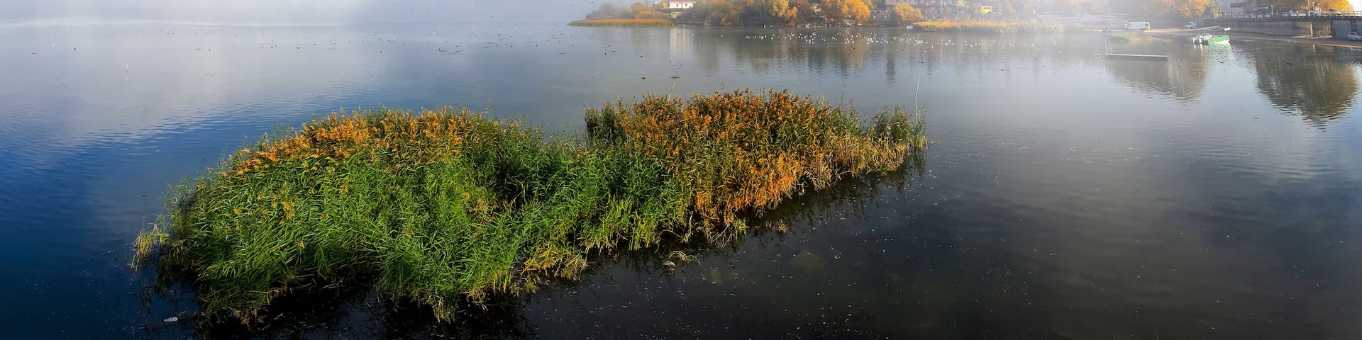 Gölyazı is a neighborhood in the Nilüfer district of Bursa province. It was founded on a small peninsula consisting of two low hills on the shore of Lake Uluabat.