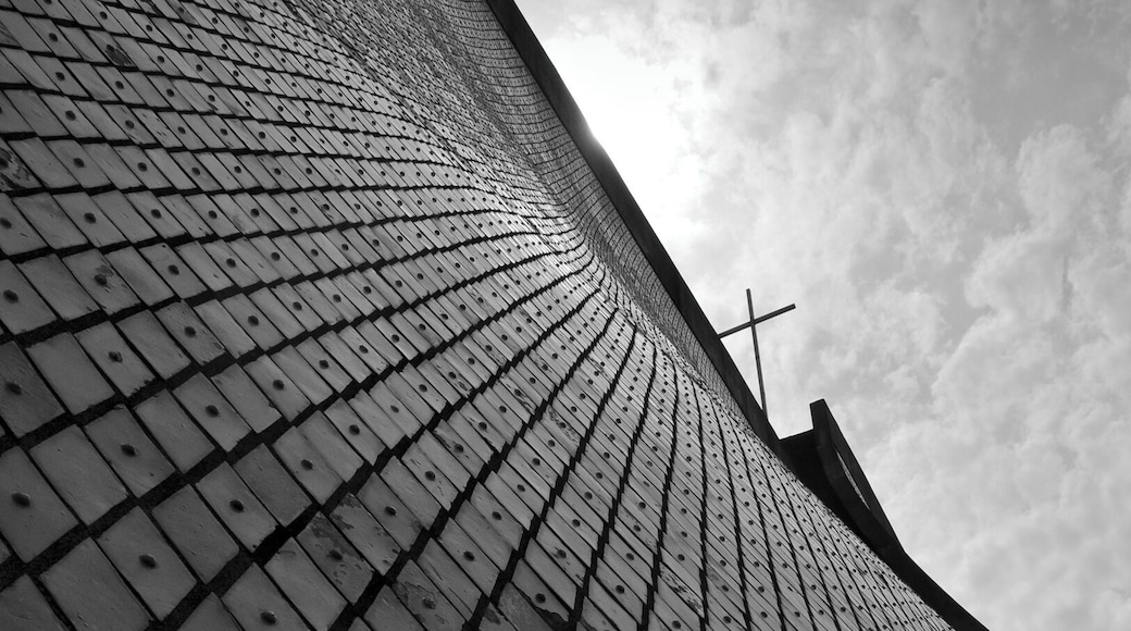 Beautiful church in the middle of the university