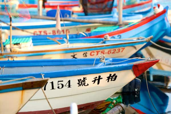 Hafen von Anping das einen Marina