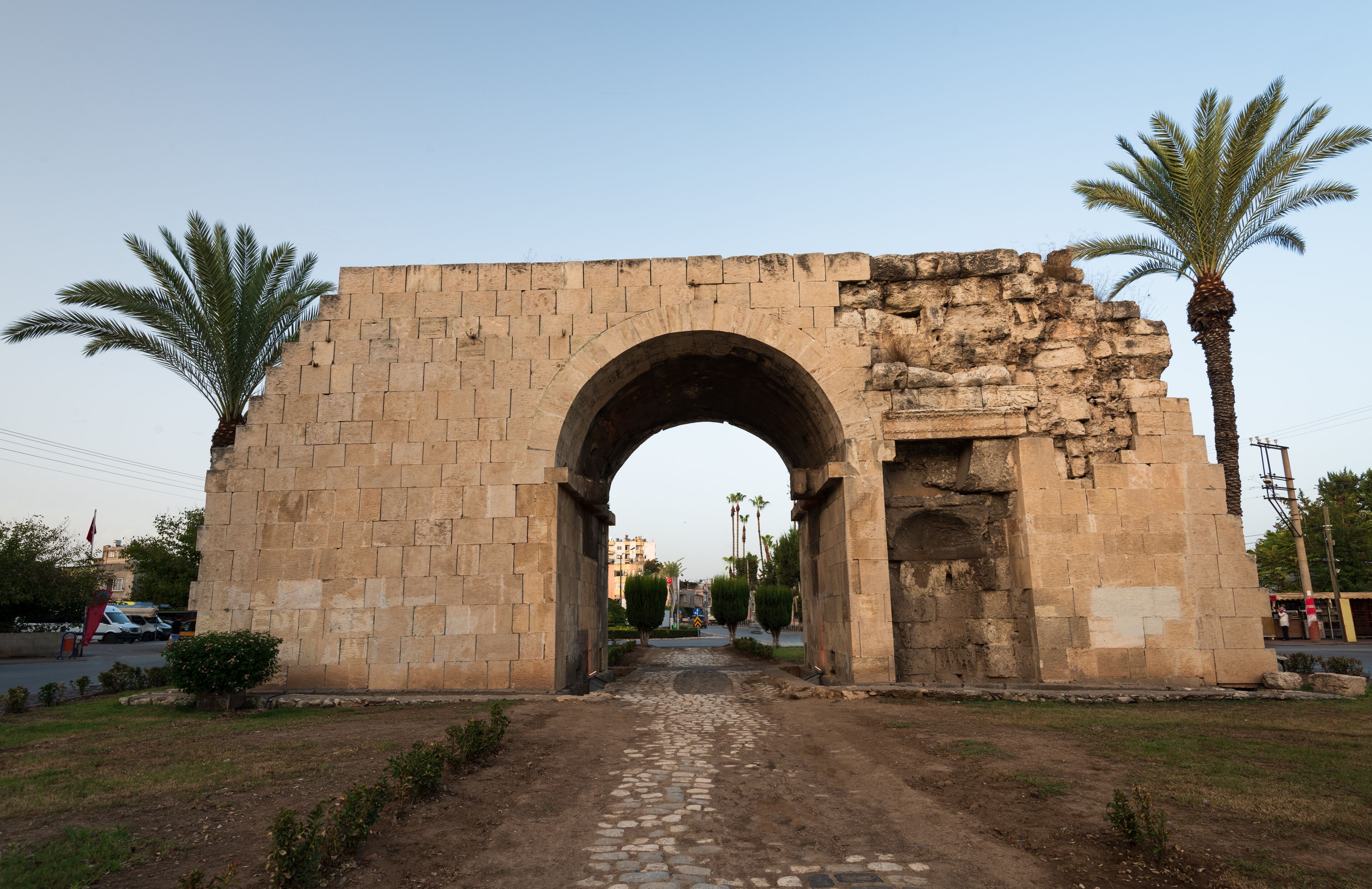  Cleopatra's Gate in Tarsus , Mersin city, Turkey