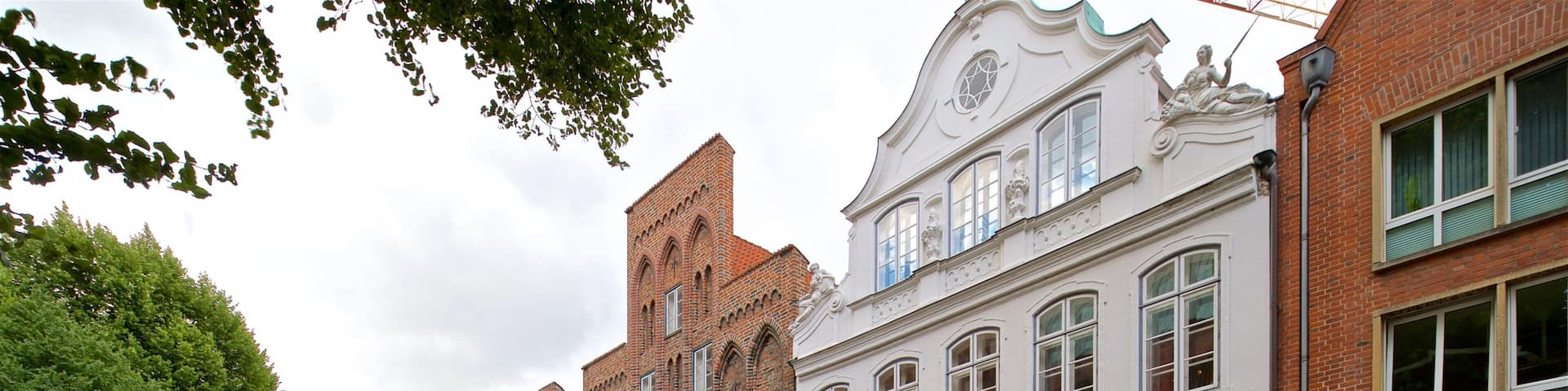 Buddenbrooks House which includes heritage elements and a city