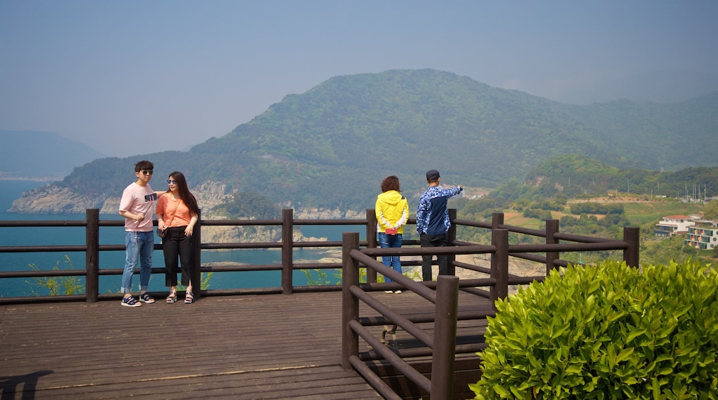 Sinseondae Observatory featuring views as well as a couple
