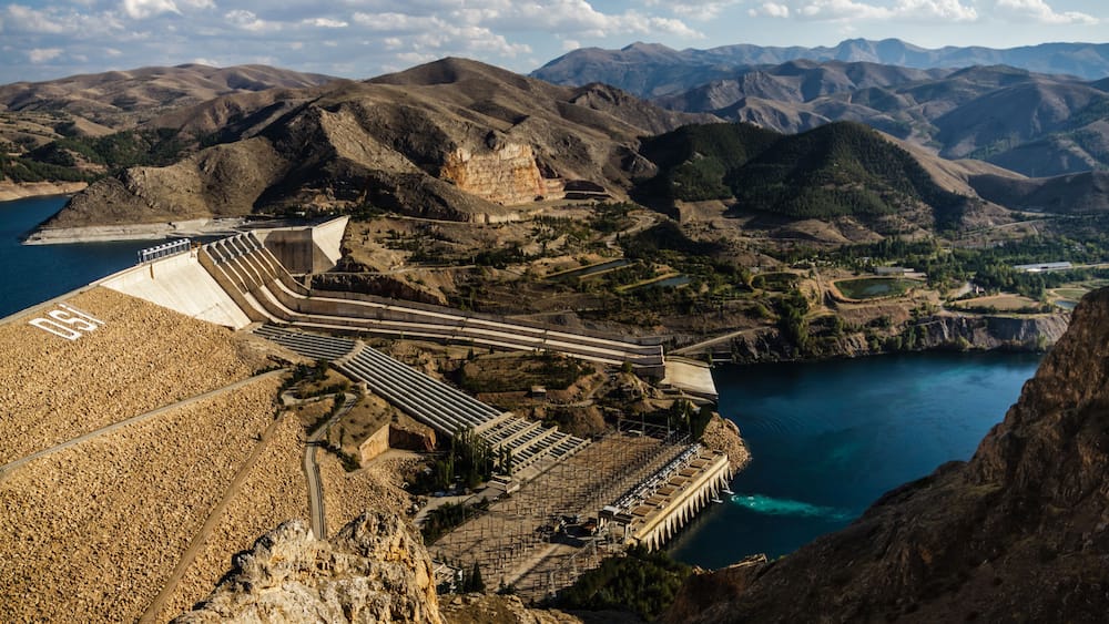 Keban, a Hydroelectric Energy Dam