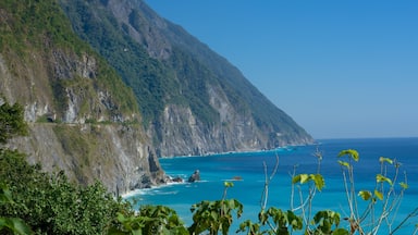 清水斷崖 设有 陡峭海岸線 和 一般的海岸景觀