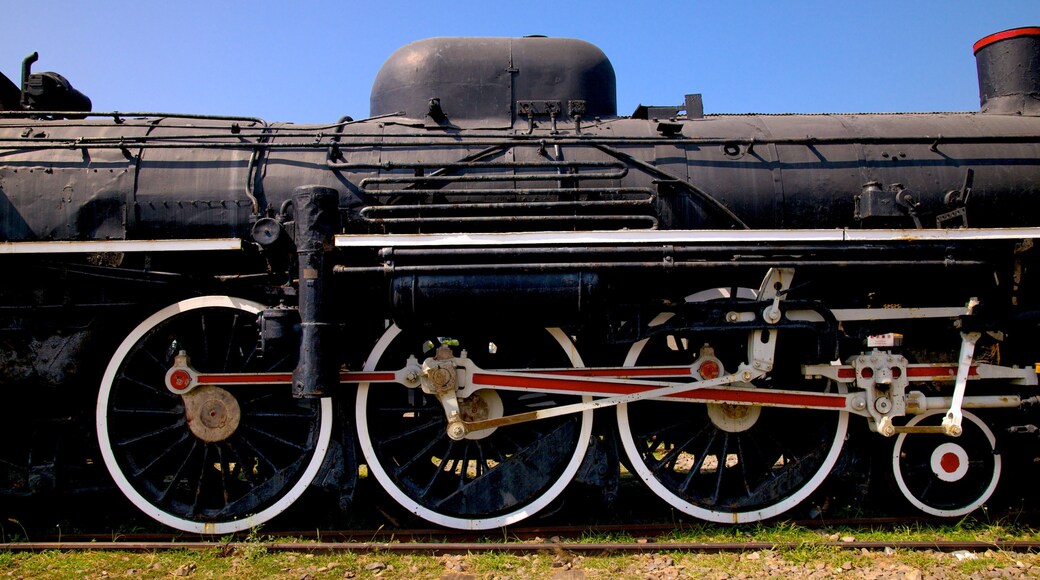 Spoorwegmuseum Takao bevat spoorwegen