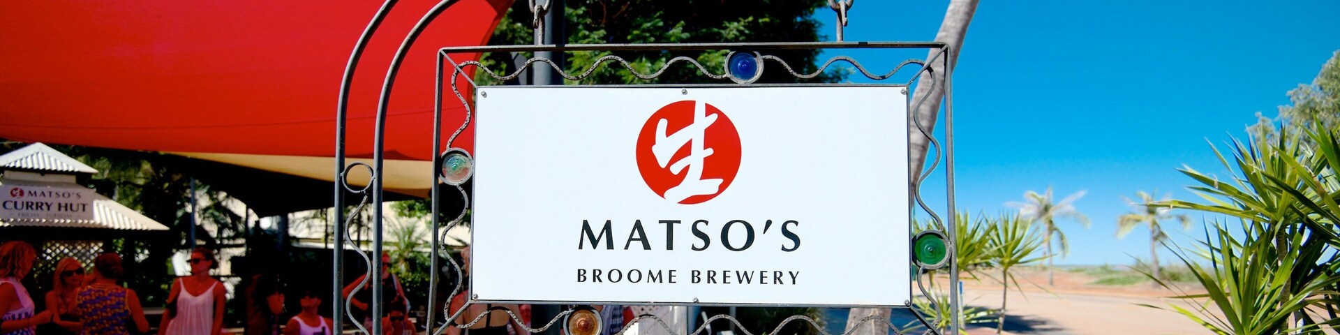 Brasserie Matso\'s Brewery montrant signalisation