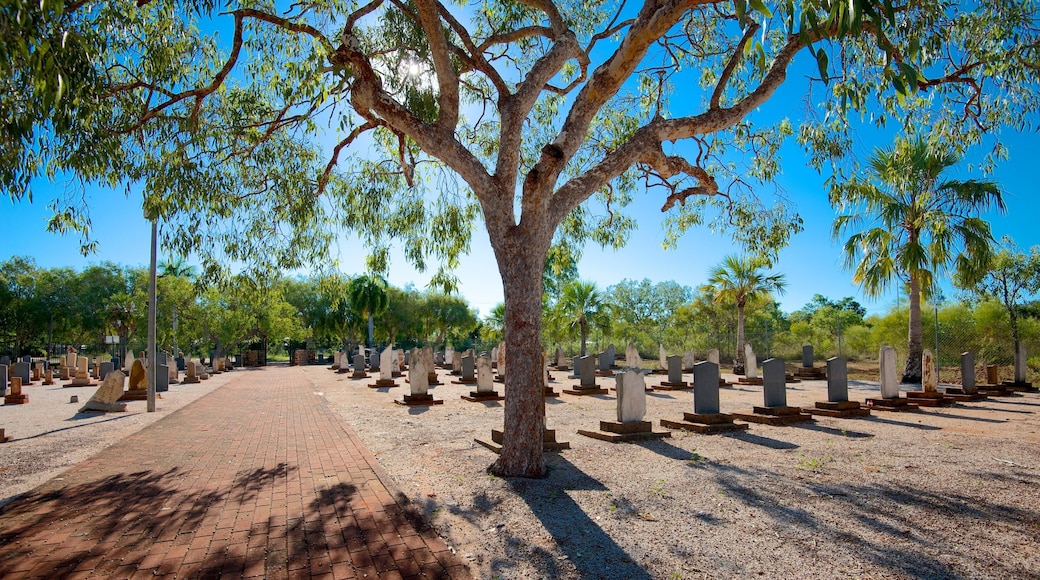 Japanese Cemetery showing a cemetery