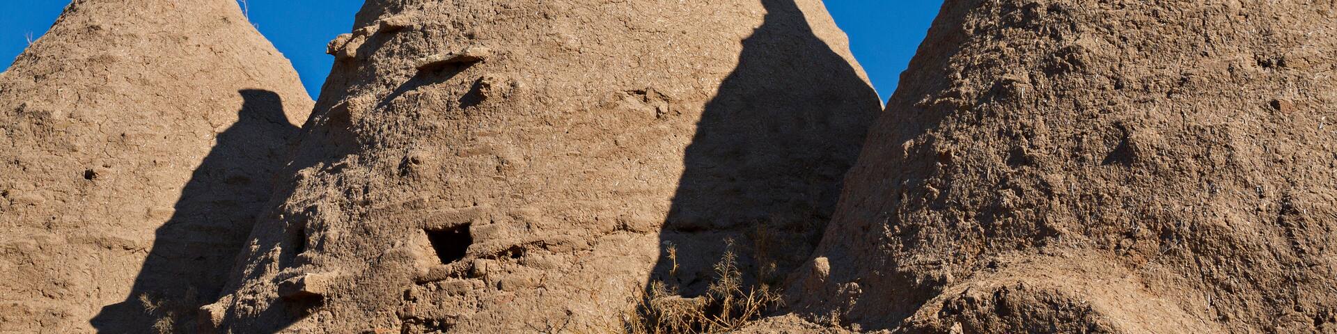 Domed adobe houses in the town of Harran, near Sanliurfa, Turkey.