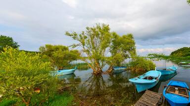 View of Sapanca Lake which is located in the Sakarya district of Turkey.