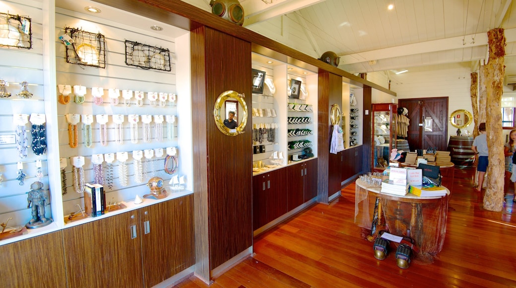 Pearl Luggers Museum toont interieur