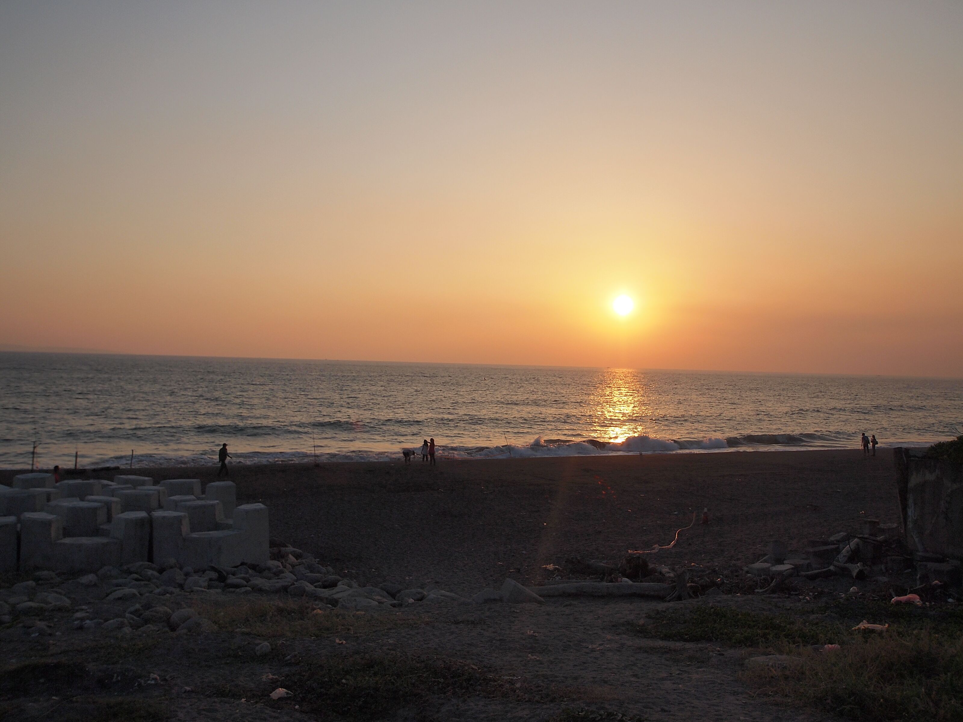 大鹏湾日落 - Sunset at Dapeng Bay - 2012.02