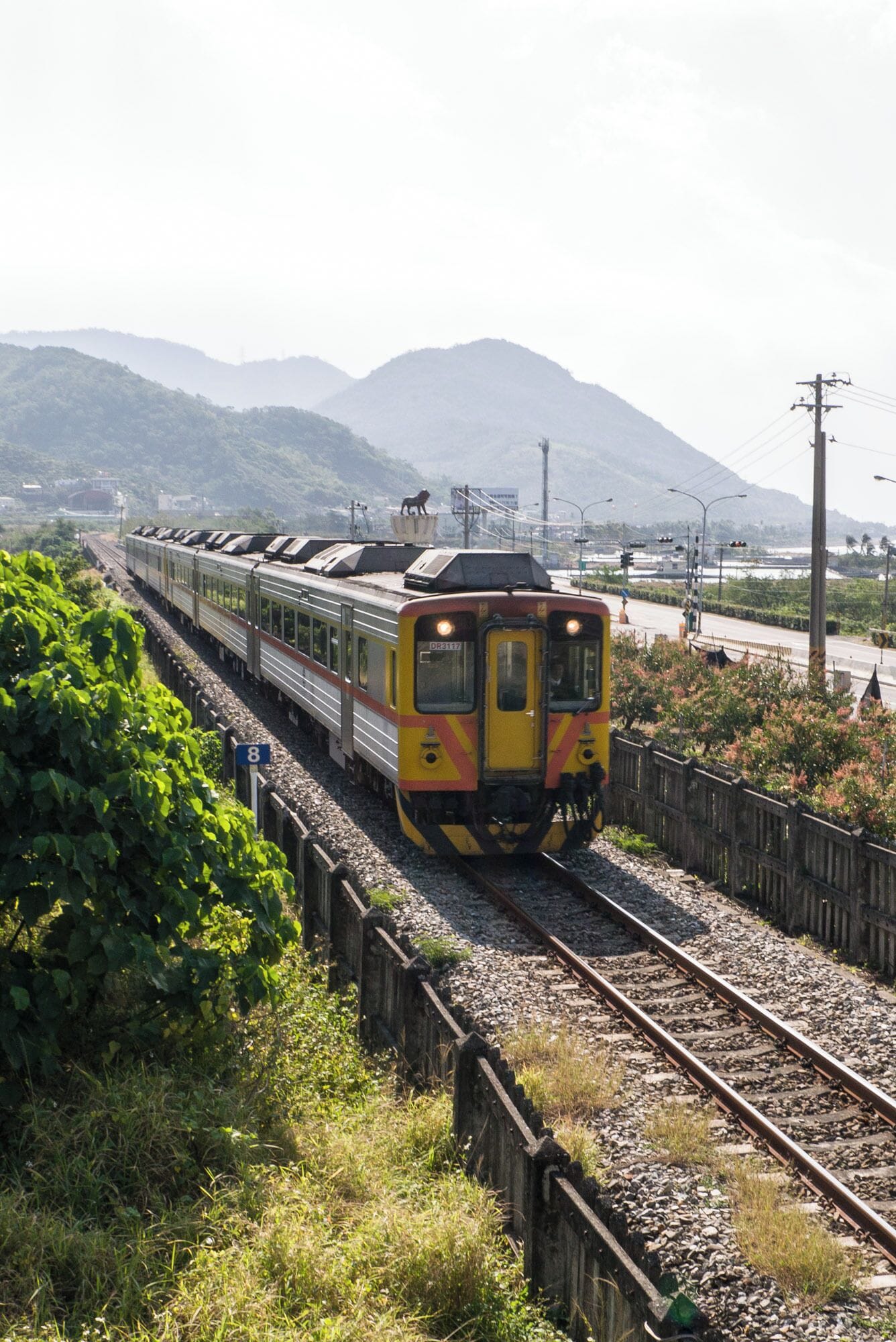 第304車次自強號順行南迴線