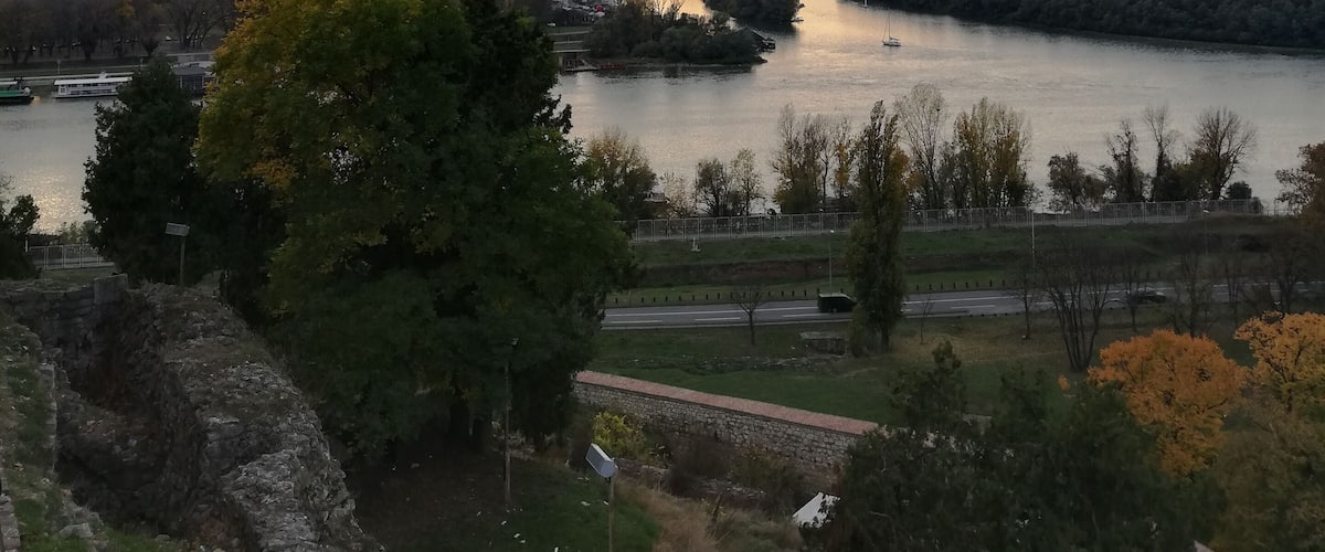 Two rivers Dunaj and Sawa