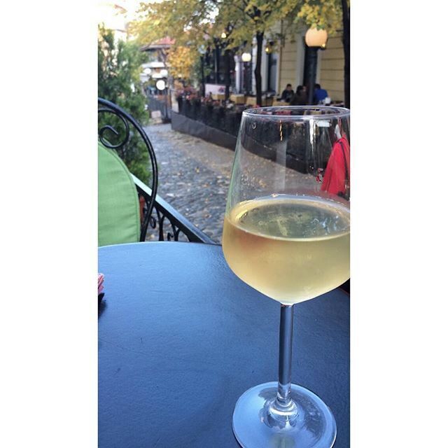 Amazing #wine in the finest street Skadarlija 👌 A must see in Belgrade, + This bar has a bunch of cats. meow :)