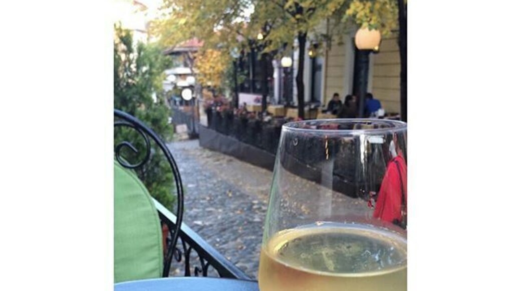 Amazing #wine in the finest street Skadarlija 👌 A must see in Belgrade, + This bar has a bunch of cats. meow :)