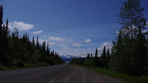Southbound on the Cassiar Highway near Deese Lake BC