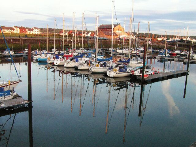 Maryport Marina.