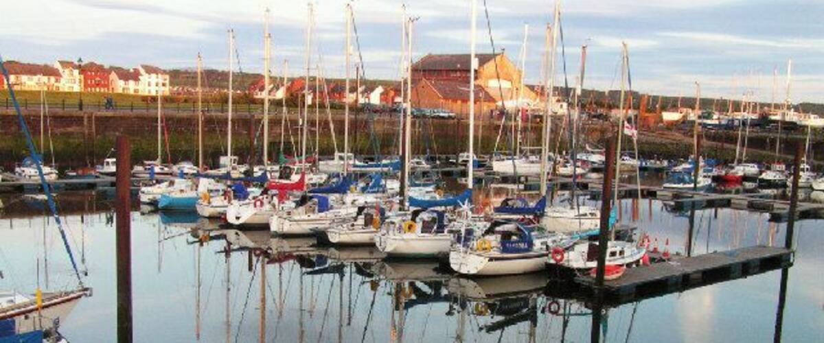 Maryport Marina.