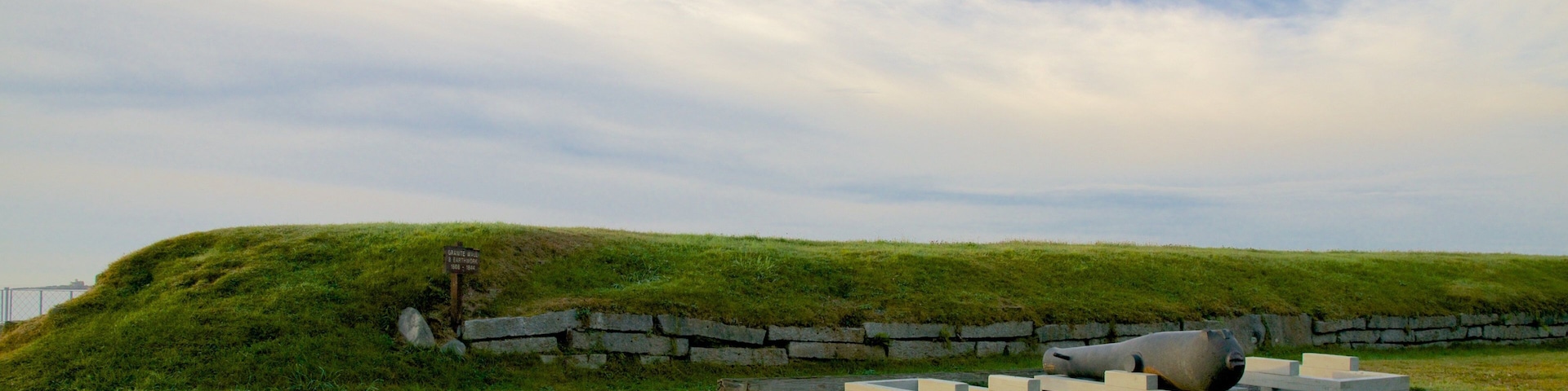 Fort McClary State Park caracterizando elementos de patrimĂŽnio