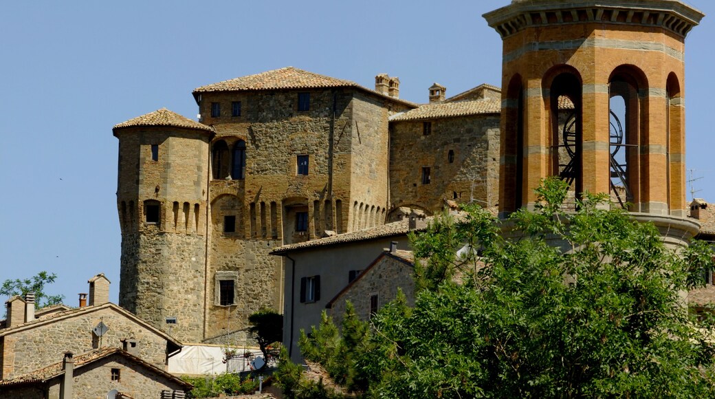 first floor of the Fregoso di Sant'Agata Feltria fortress in Italy