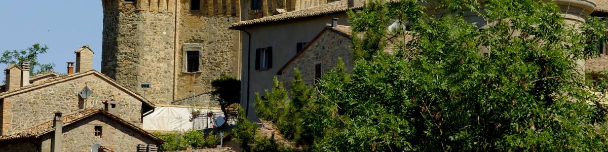 first floor of the Fregoso di Sant'Agata Feltria fortress in Italy