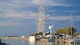Rimini Ferris Wheel showing a bay or harbor