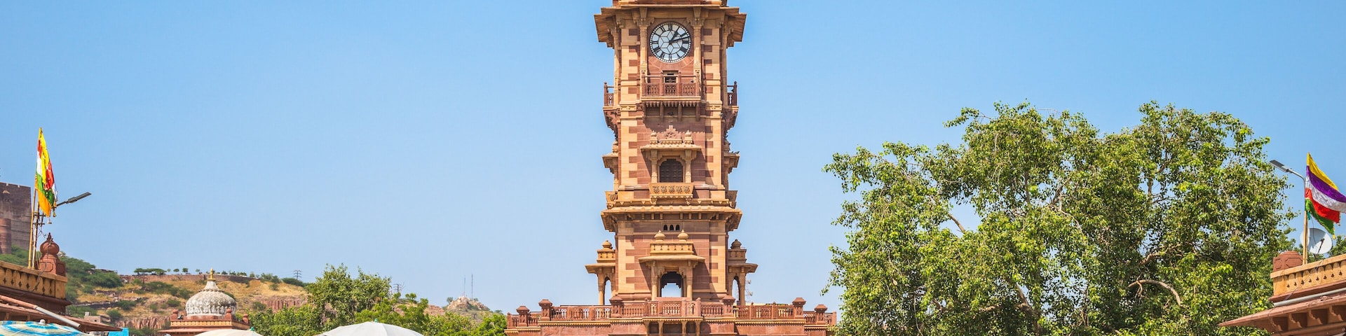 Sardar Market and Ghanta ghar Clock tower, jodhpur