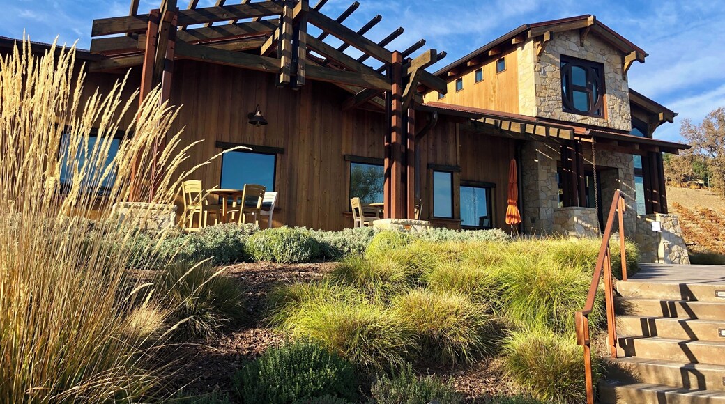 The new tasting room at Halter Ranch.